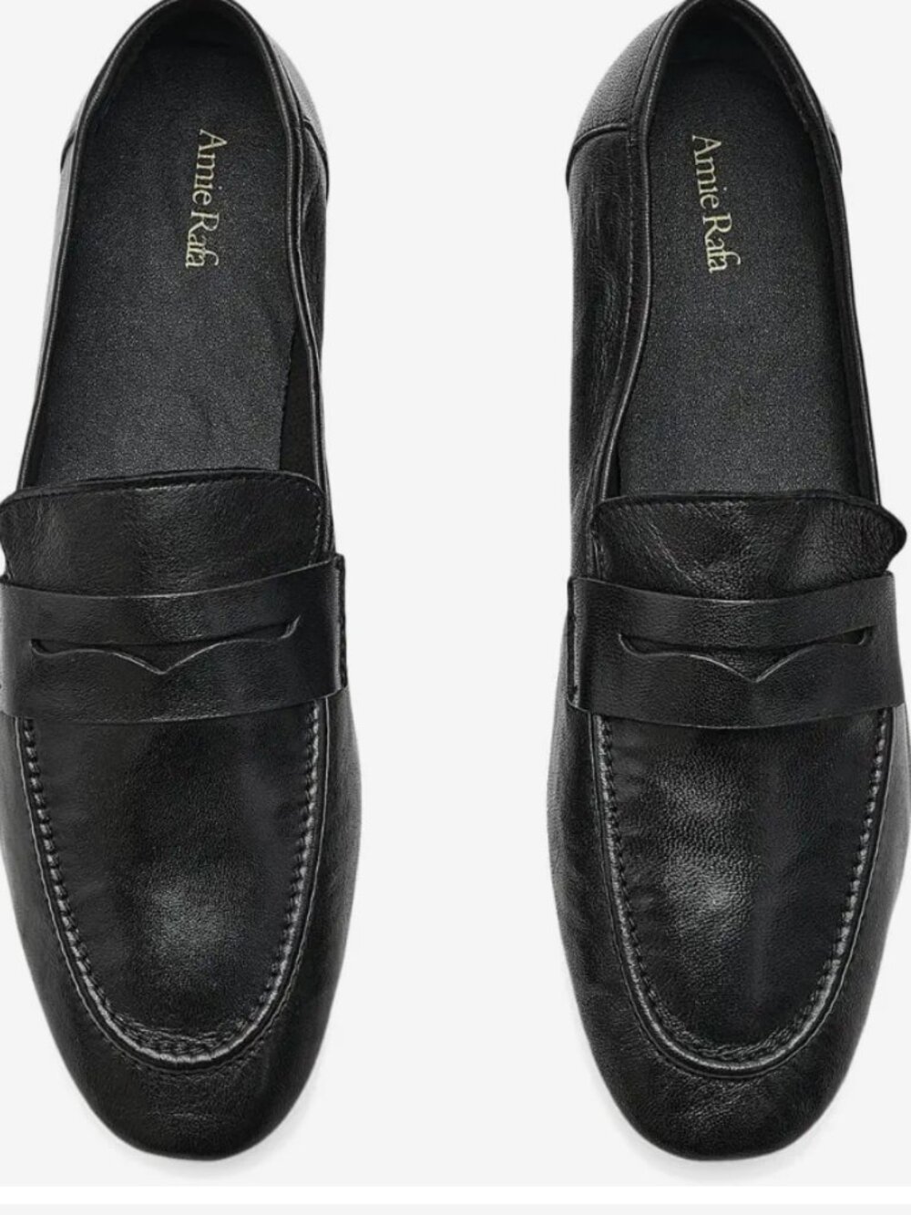 Amie Rafa Tennis Leather Loafers